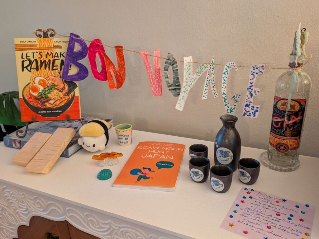 Kids Craft Ideas Theme Night at Home Bon Voyage table - image by Maria DiCicco