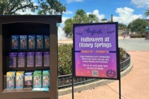 Sign and Maps for Halloween at Disney Springs - image by Dani Meyering