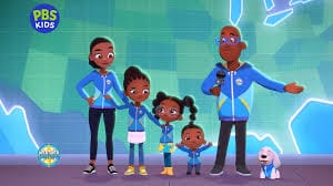 Weather Hunters Family PBS Kids animated characters