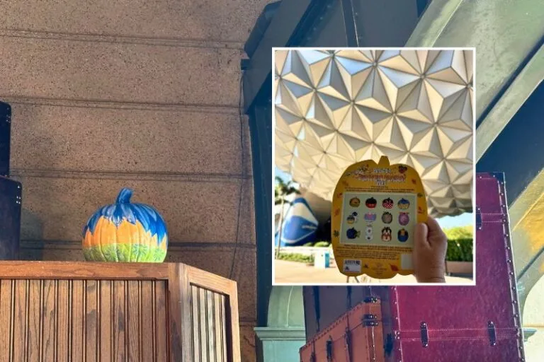 2025 Map and Joy Pumpkin for EPCOT Pumpkin Pursuit - image by Dani Meyering