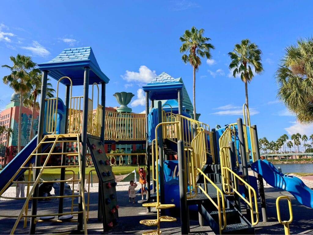 Playground at Walt Disney World Swan and Dolphin Hotel - image by Dani Meyering