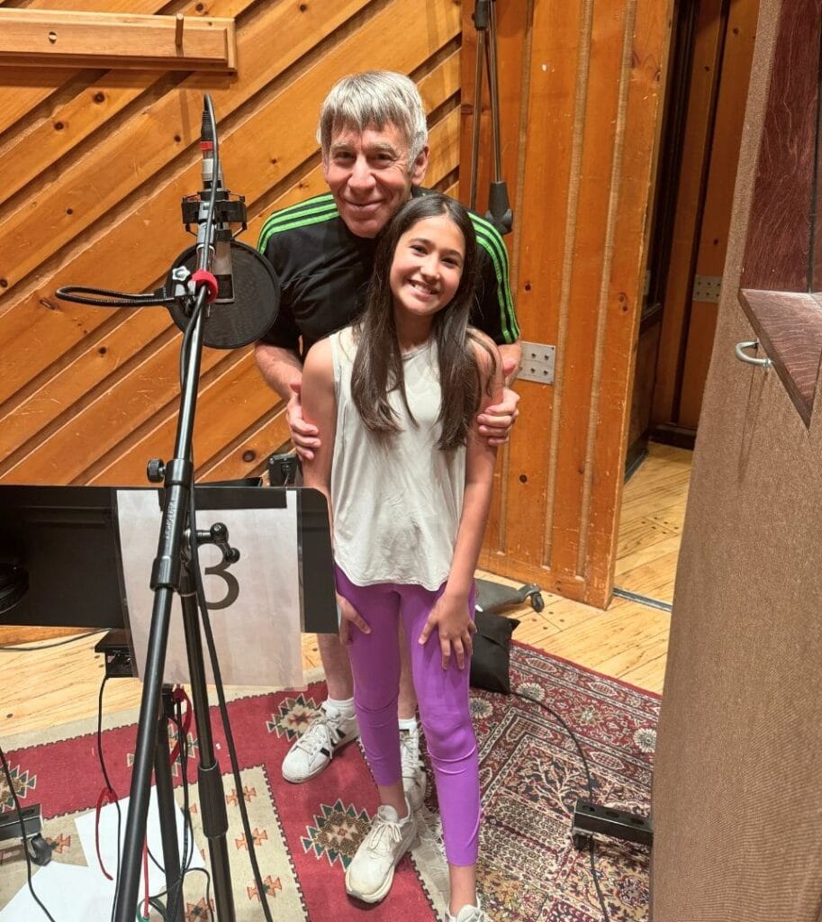 Annika with Stephen Schwartz