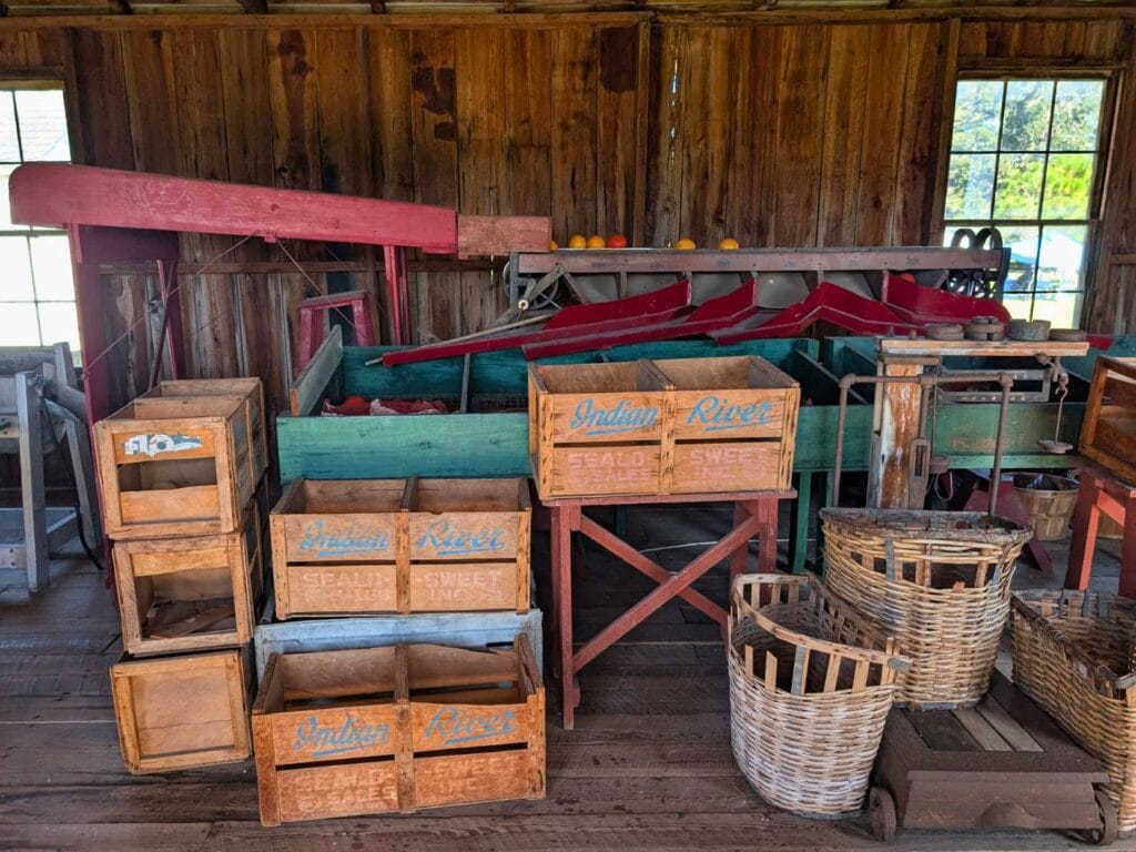 Citrus Equipment at Osceola County’s Pioneer Village - image by Maria DiCicco