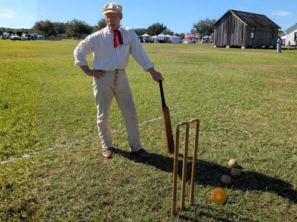 Cricket Game at Osceola County’s Pioneer Village - image by Maria DiCicco