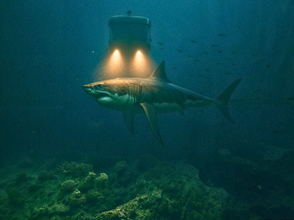 SEAQuest Legends of the Deep at SeaWorld Orlando Concept with Shark