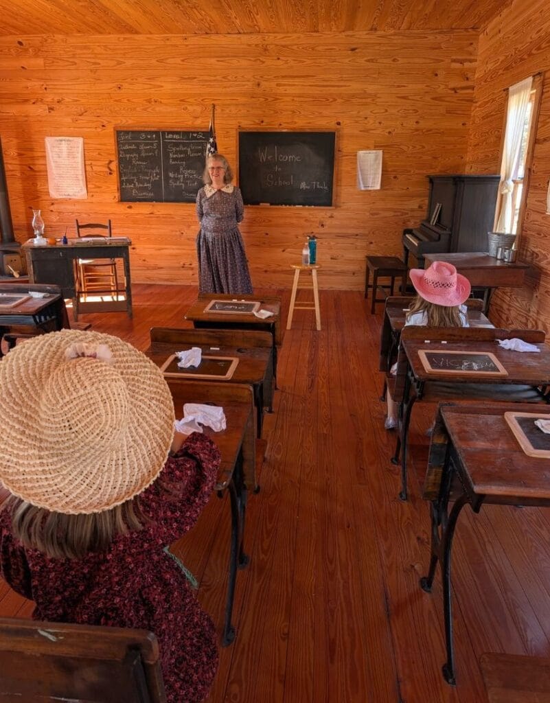 Schoolroom at Osceola County’s Pioneer Village - image by Maria DiCicco