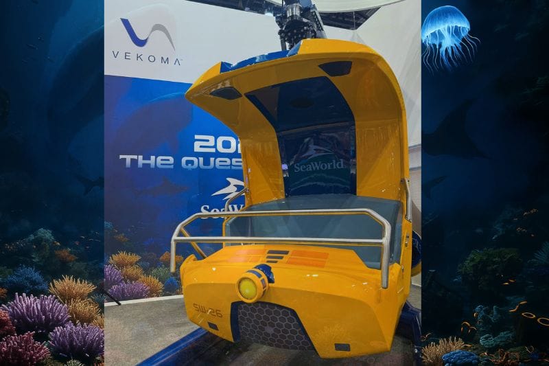 SeaQuest Ride Vehicle - from SeaWorld Orlando