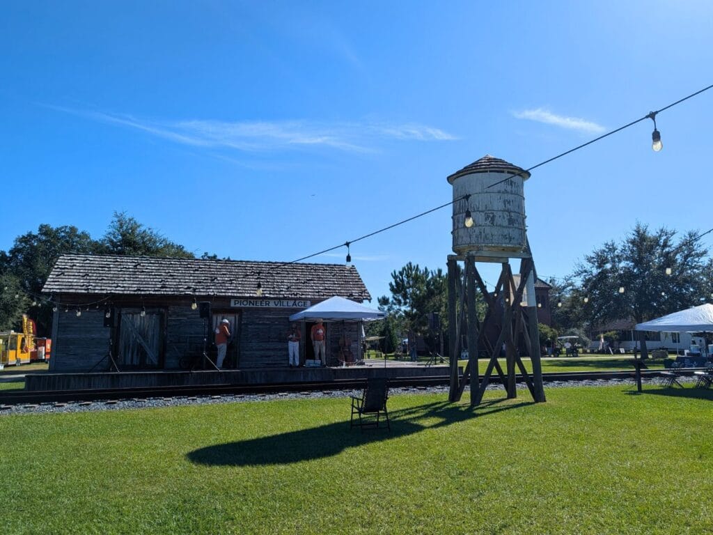 Train Station at Osceola County’s Pioneer Village - image by Maria DiCicco