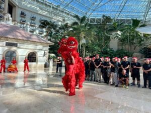 Wah Lum Temple Perform at Gaylord Palms holiday traditions - image by Dani Meyering comp