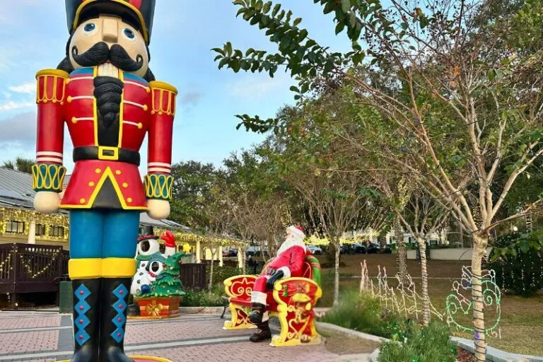 Donnelly Park Christmas Lights Mount Dora photo opportunities - image by Dani Meyering