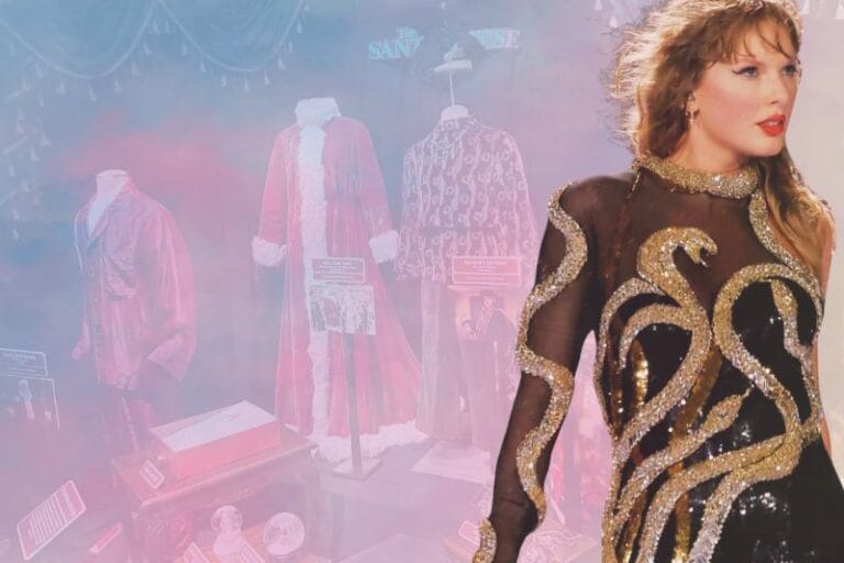 Taylor Swift costumes at Walt Disney Presents - graphic by Dani Meyering