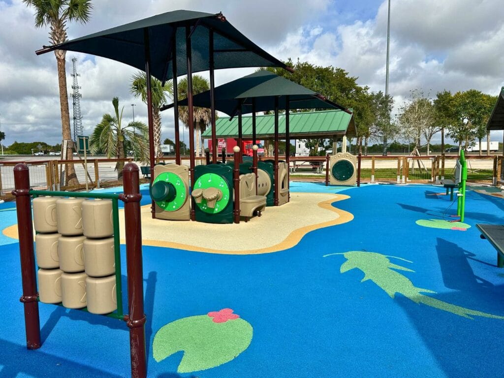 small playground Everglades Rest Area - image by Dani Meyering