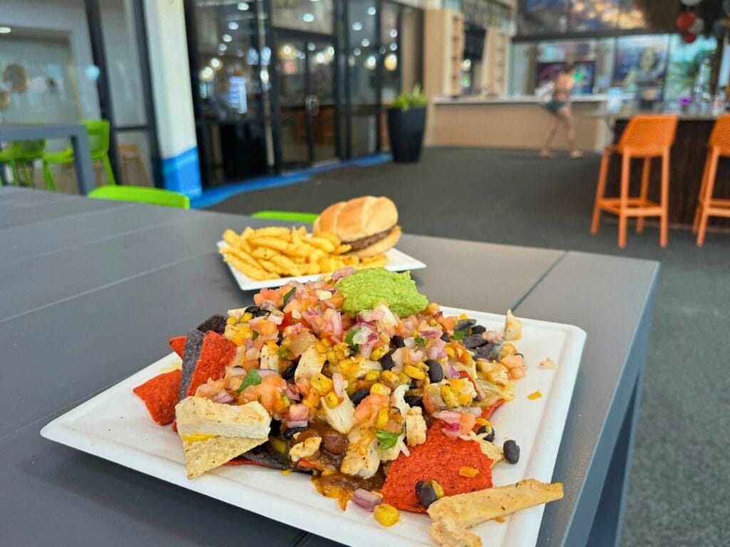 CoCo Key Orlando Chicken Nachos and Kids Meal 