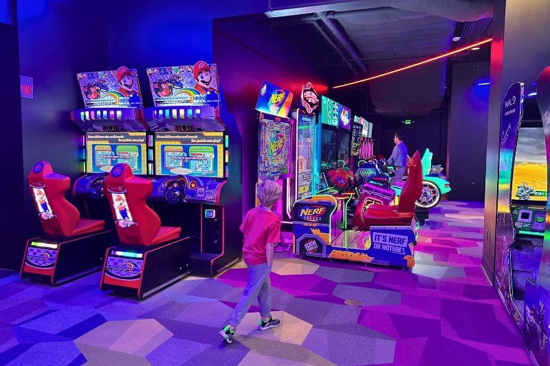 Mystery Fun House Arcade Orlando racing games organized