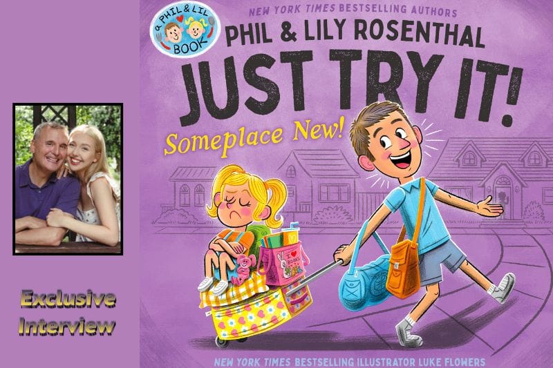 Phil and Lily Rosenthal New Book Interview with cover