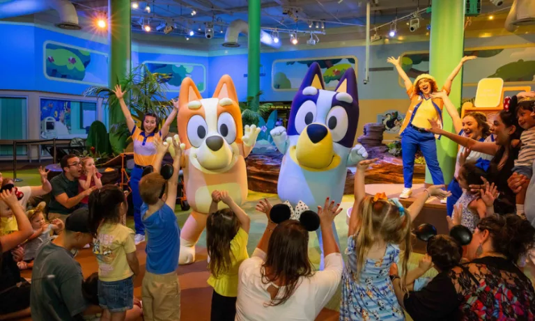 Bluey's Wild World at Conservation Station at Disney World's Animal Kingdom debuting for Cool Kids' Summer