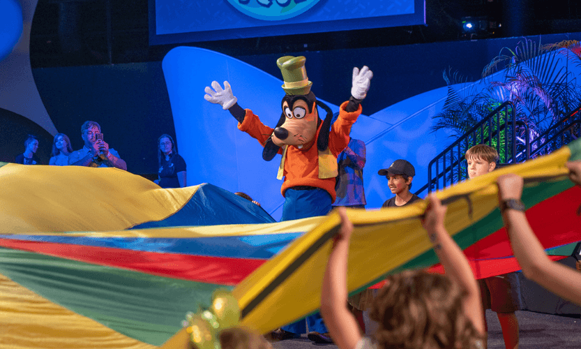 GoofyCore at Communicore Hall in EPCOT at Walt Disney World for Cool Kids' Summer