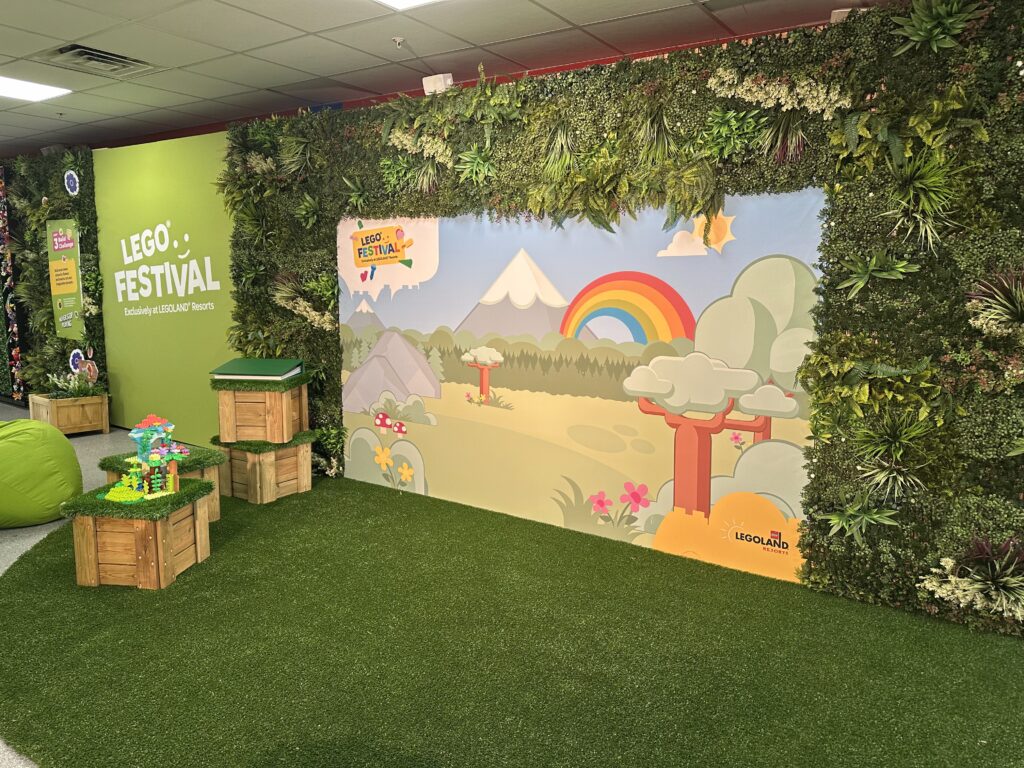 LEGO Festival Chill Zone is a great place to relax