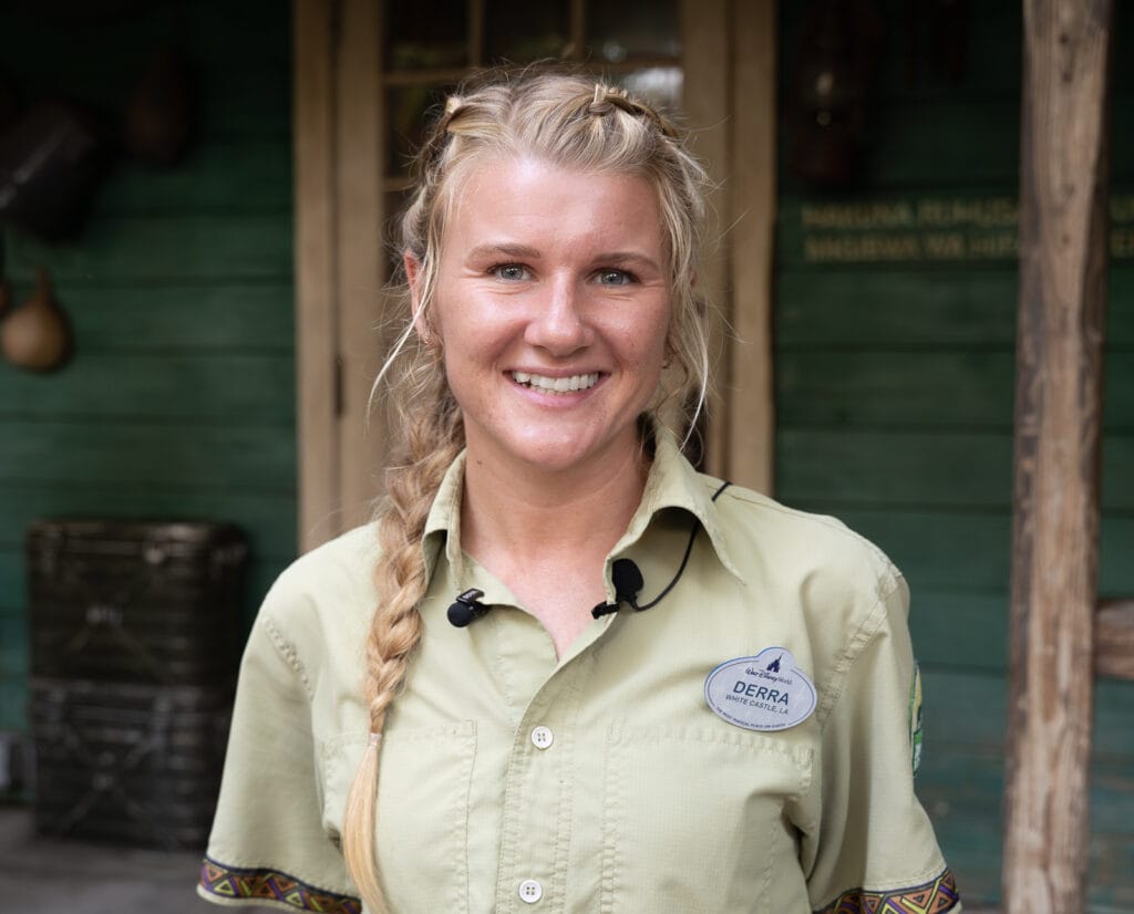 Derra Leaonard, Animal Keeper at Disney's Animal Kingdom