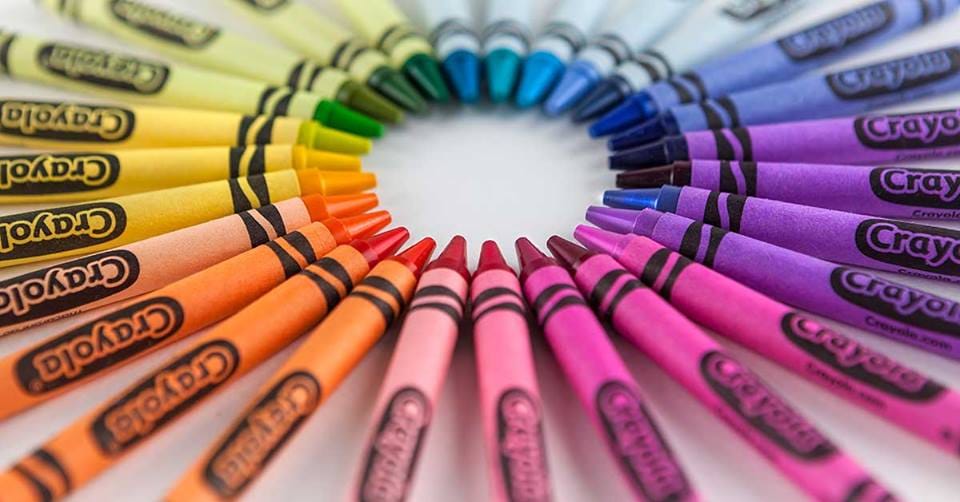 Donate used crayons to The Crayon Initiative.