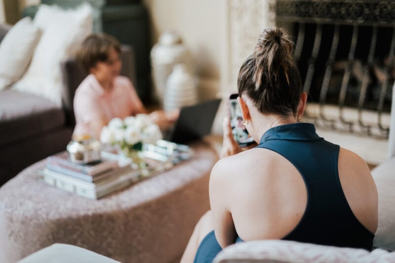 TruFluency kid learning Spanish with parent