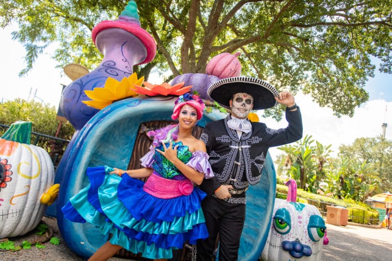 SeaWorld Orlando Spooktacular Halloween events for kids