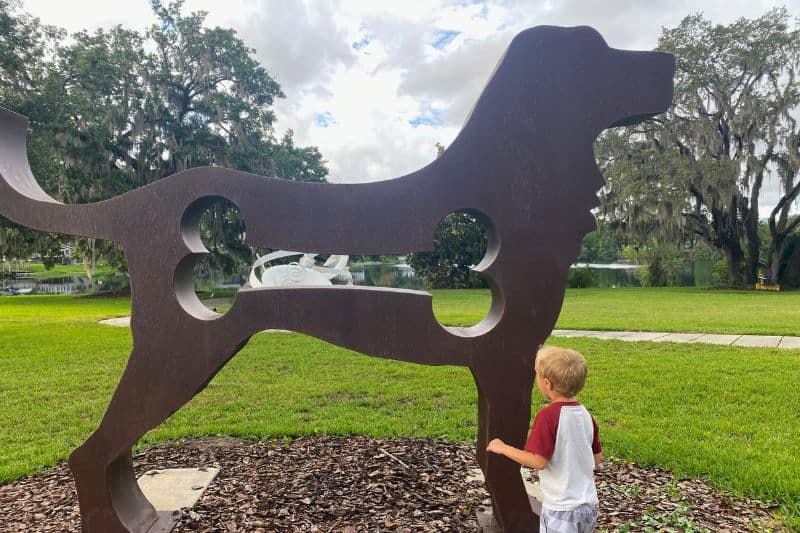 Mennello Scuplture Garden Free Things to Do with Kids Orlando - Dani Meyering