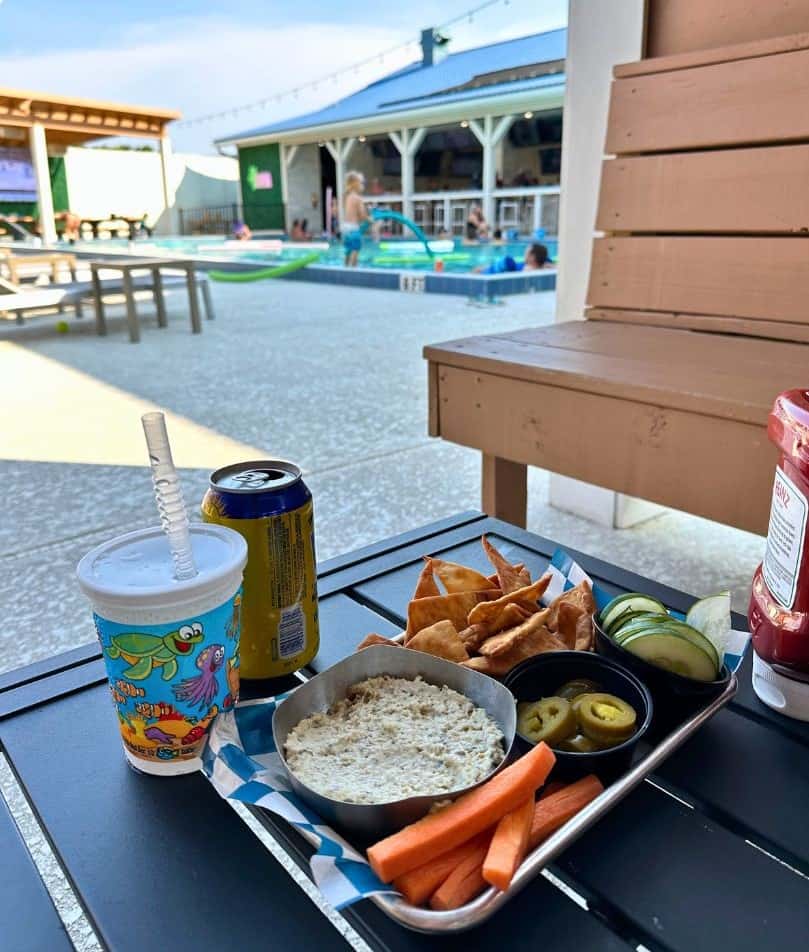 Fish Dip Appetizer at Cabana Live waterfront restaurant near Orlando Florida - image by Dani Meyering