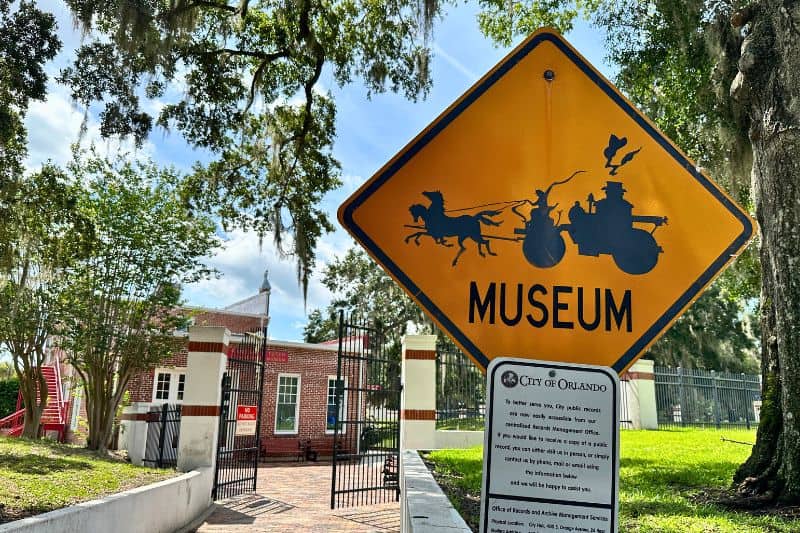 Gate to Orlando Fire Museum