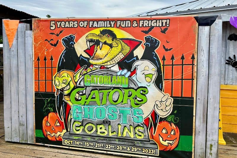 What to Expect at Gators, Ghosts, and Goblins Gatorland Halloween Event ...