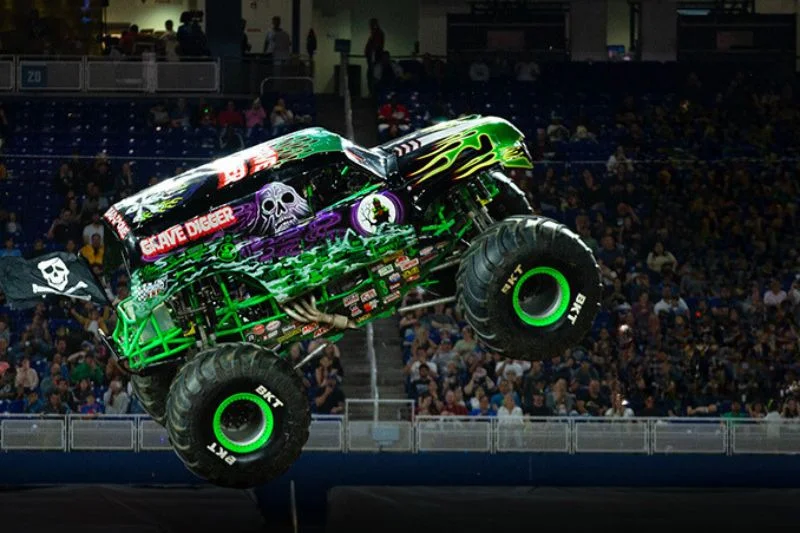 So This Is What It's Like To Be In The Driver's Seat Of The Megalodon Monster  Truck - TODAY