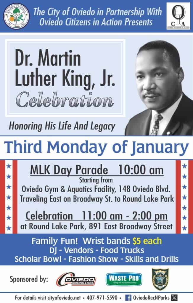 Family Friendly Martin Luther King Jr. Events in Orlando 2024 Orlando