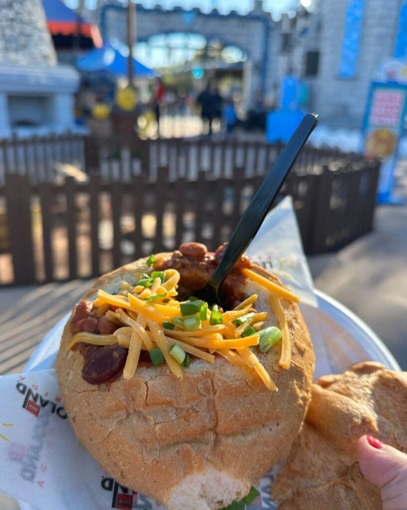 Winter Warmer Bread Bowl at LEGOLAND Florida Holidays - image by Dani Meyering