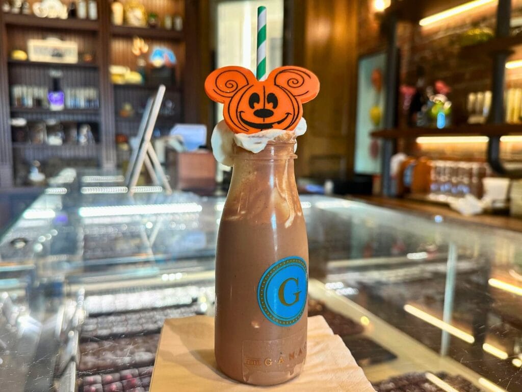 Pumpkin Spice Malted Chocolate Chiller at The Ganachery Disney Springs - image by Dani Meyering 2