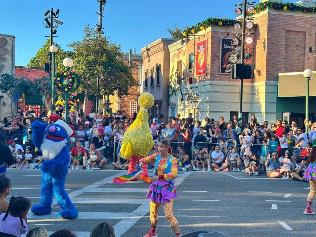 SeaWorld Orlando Christmas Celebration Sesame Street Parade - image by Dani Meyering