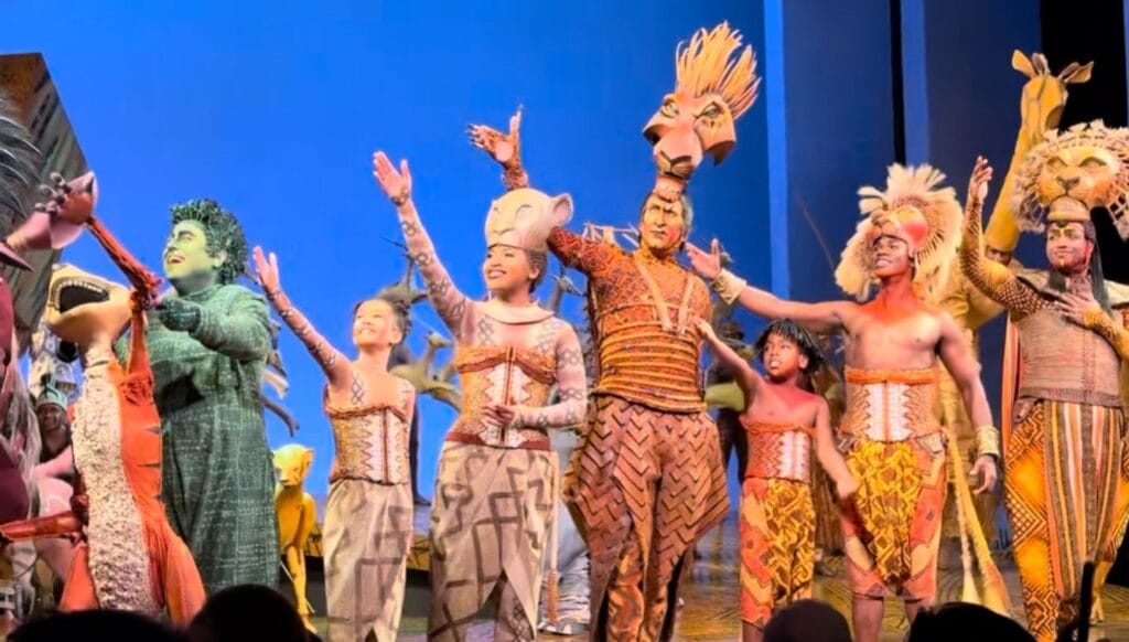 Annika Franklin Kids to Know Orlando on stage The Lion King on Broadway